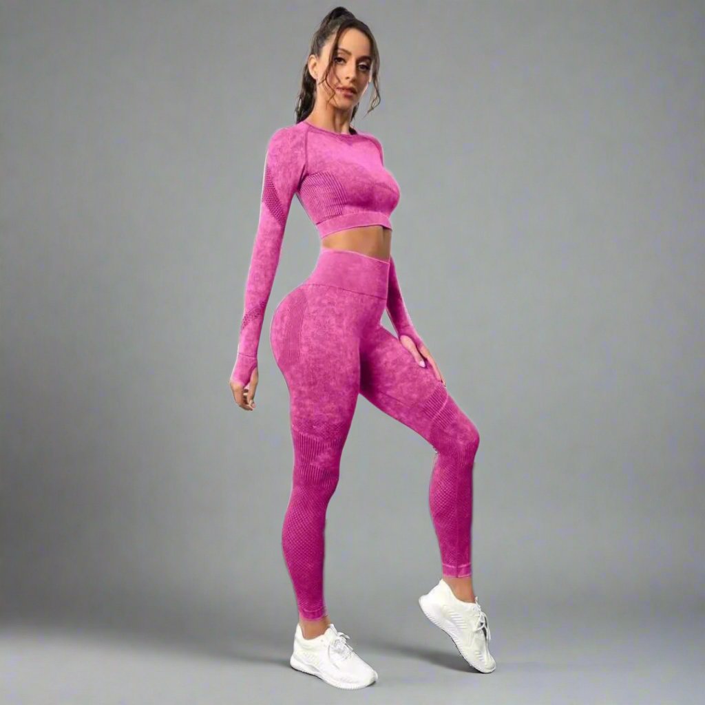 2-teilig Hollow Wash Workout Set