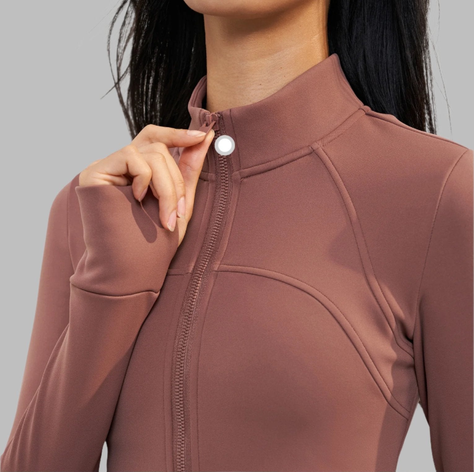 Plüschig Gefütterte Sportjacke