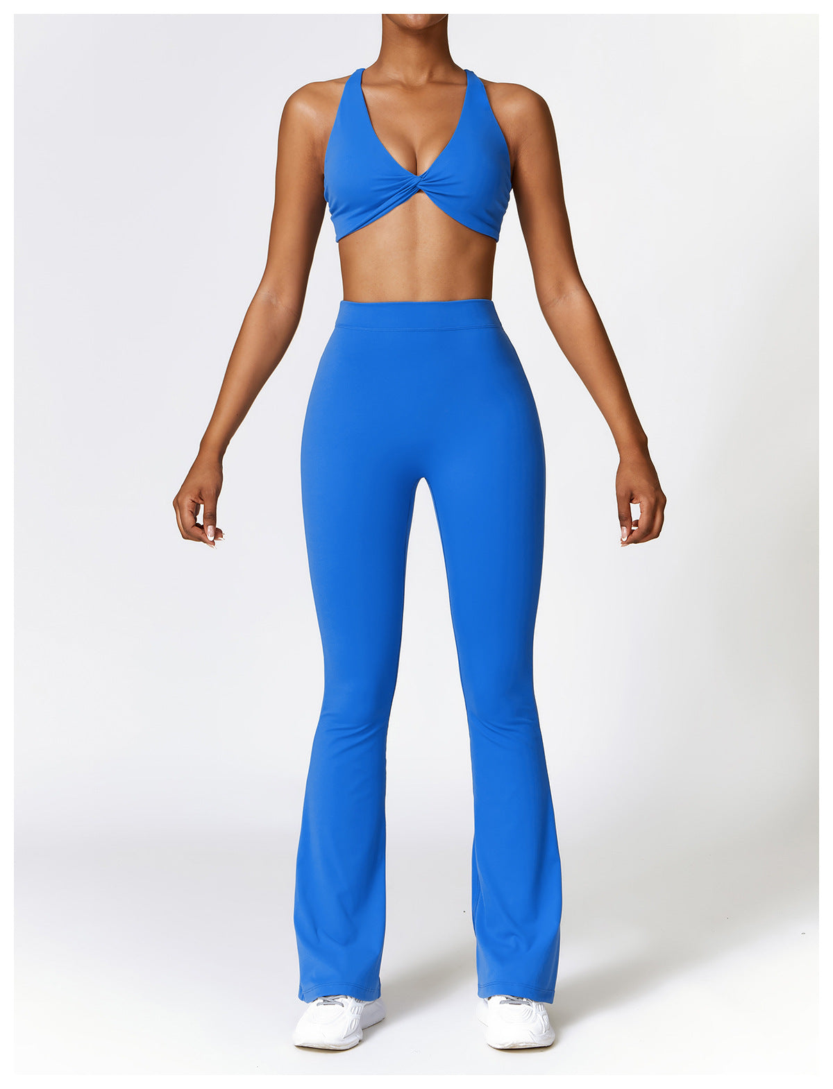 2-teiliges Active Flared Set-Blau
