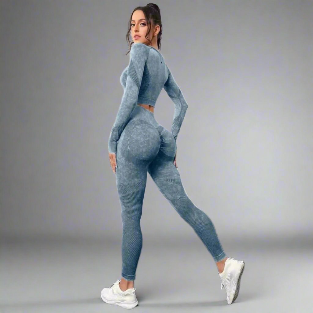 2-teilig Hollow Wash Workout Set