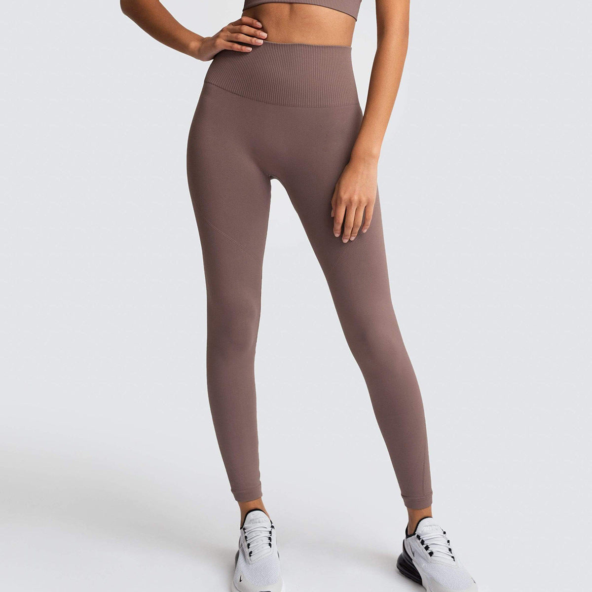 Hoch taillierte Seamless Leggings