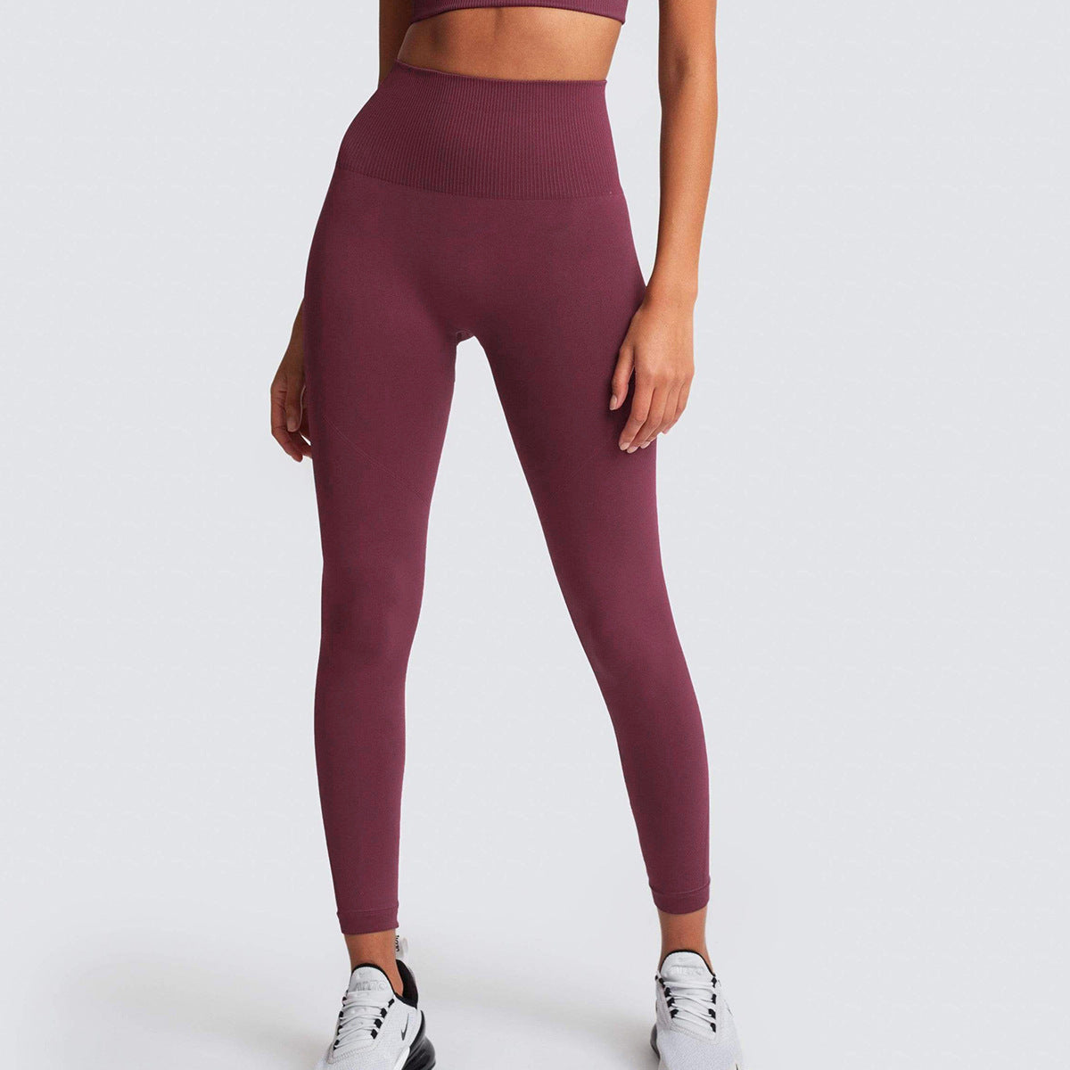 Hoch taillierte Seamless Leggings