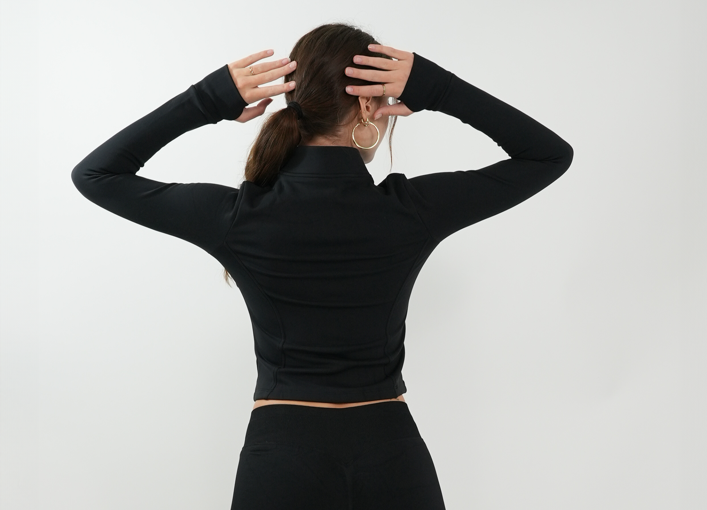 Plüschig Gefütterte Sportjacke