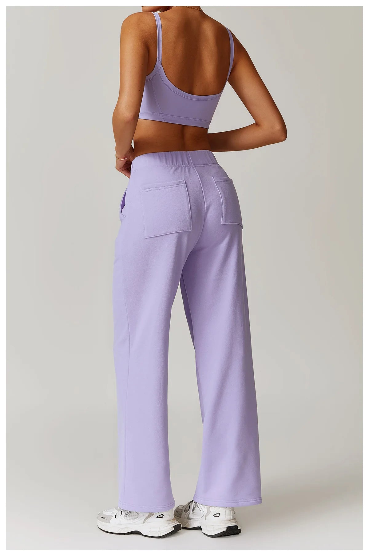 2-teiligen Gym Set Sweatpants mit Sport-BH