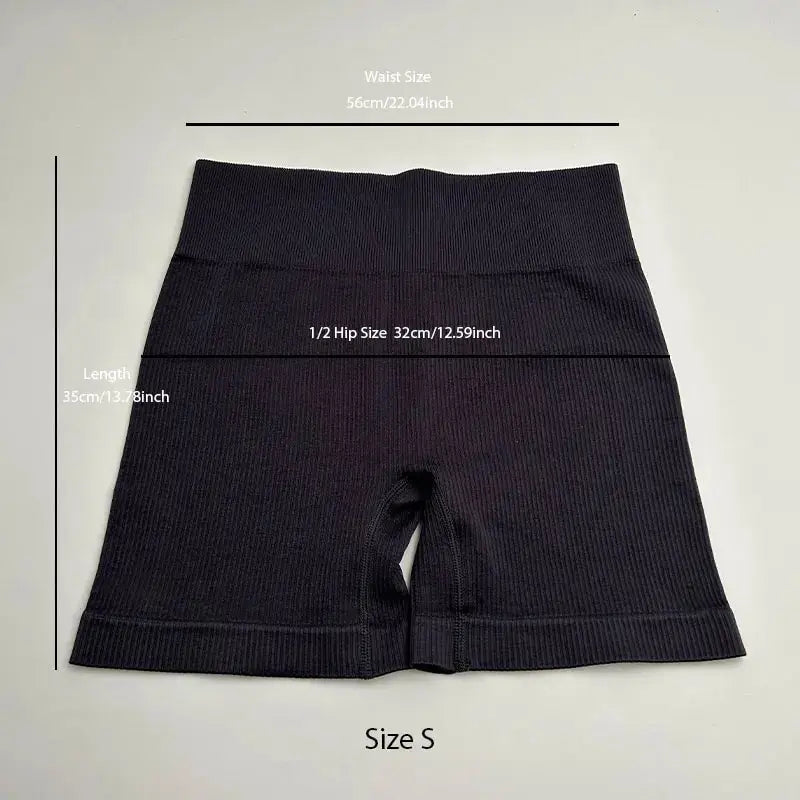 3er-Pack Kurzleggings mit hohem Bund