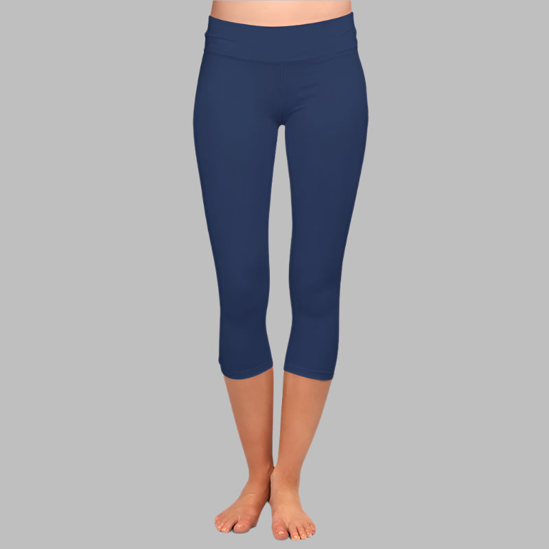 Milchseide - Superweich Capri Fitness-Leggings