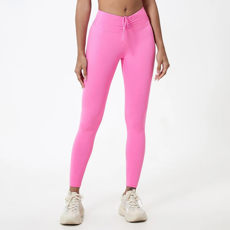 Push-up Sportleggings mit Nude-Feeling-Stoff
