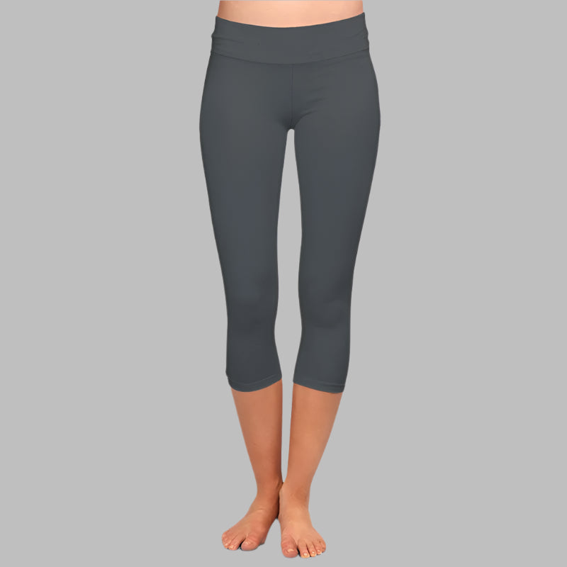 Milchseide - Superweich Capri Fitness-Leggings