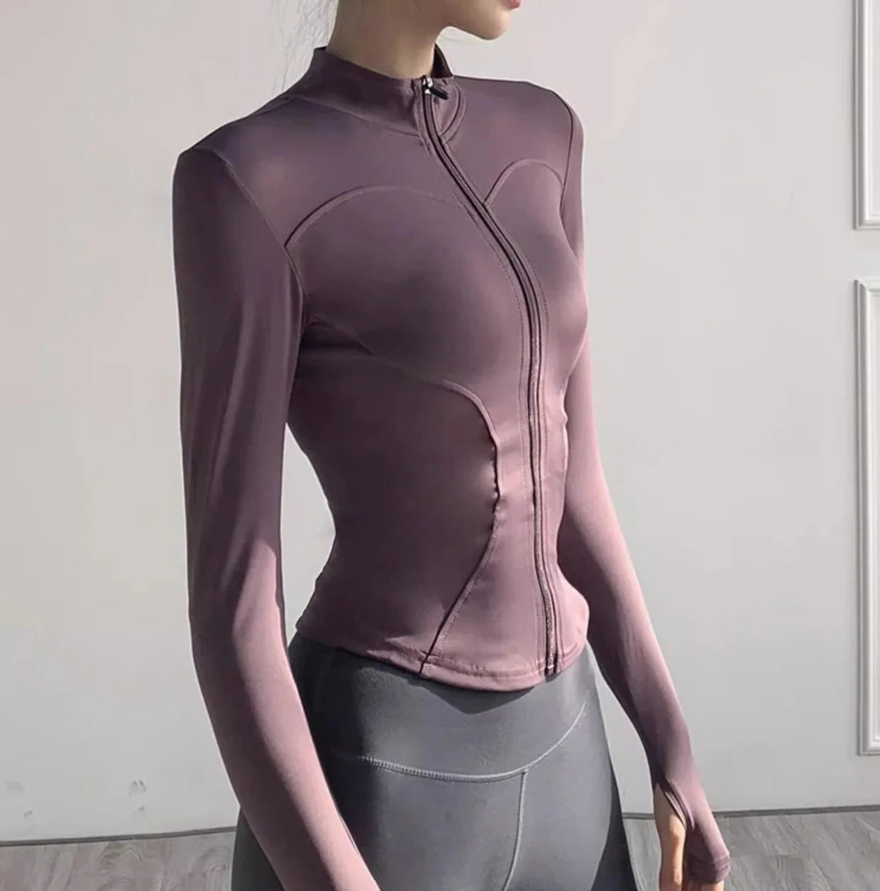 Slim Fit Langärmelige Sportjacke - Limited Edition