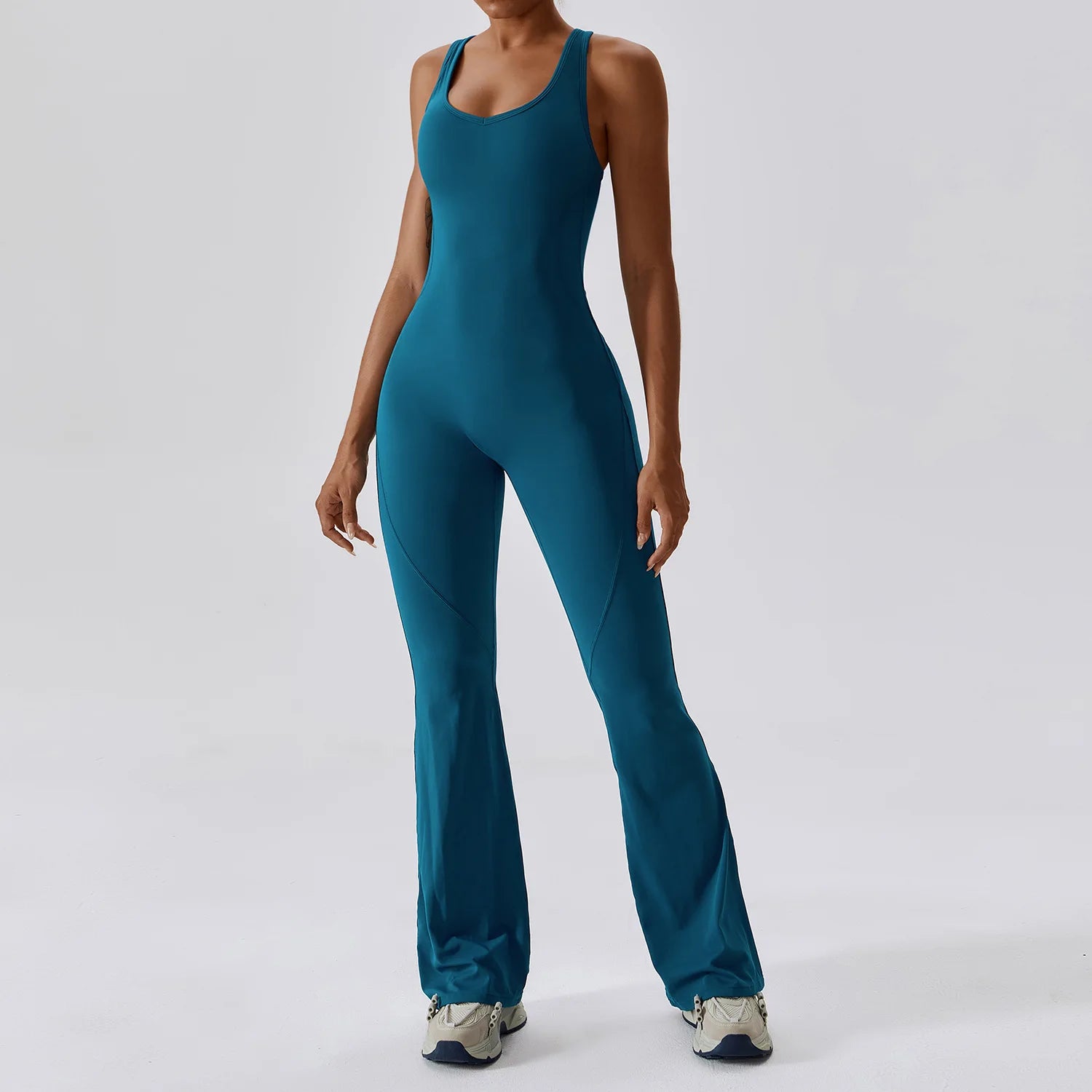 Stretch Yoga Jumpsuit.