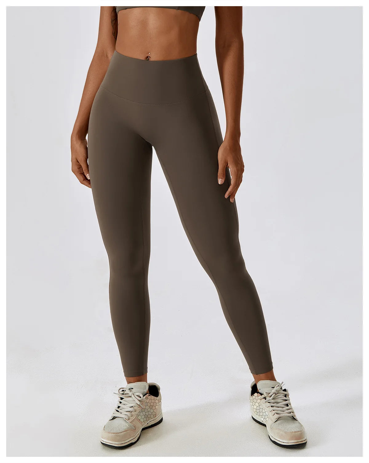 Push-Up Sportleggings mit hohem Bund