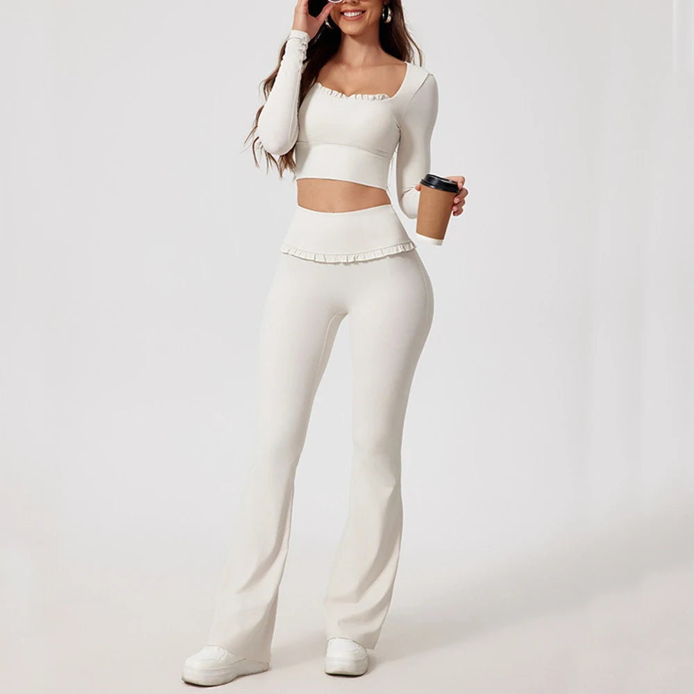 2-teiliges Elegantes Lotus Gym-Set