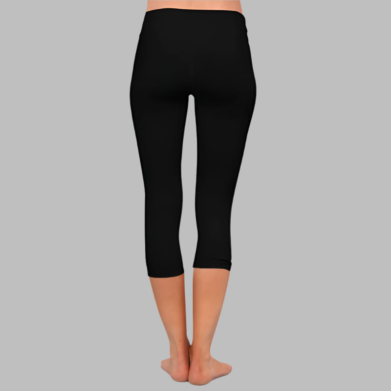 Milchseide - Superweich Capri Fitness-Leggings