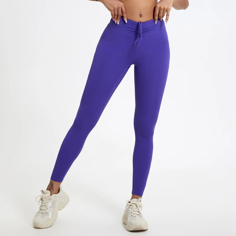Push-up Sportleggings mit Nude-Feeling-Stoff