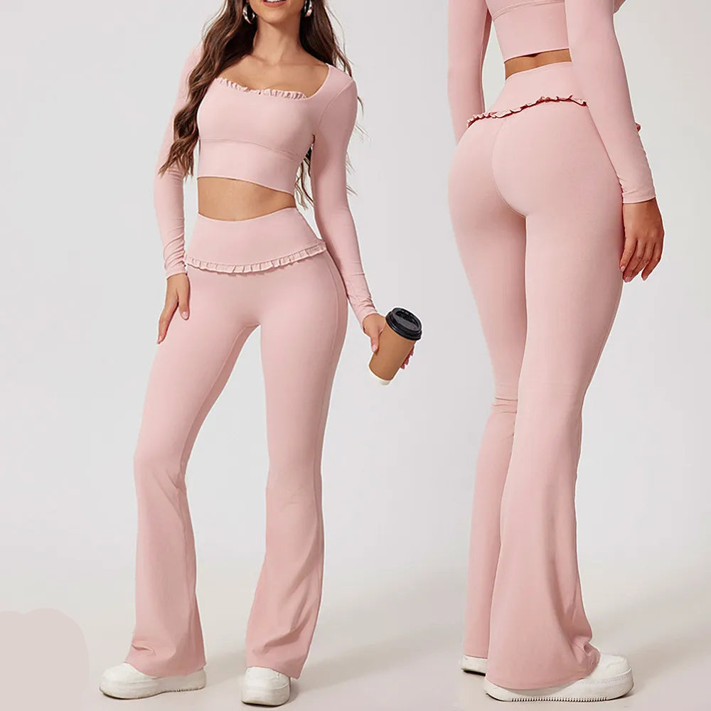 2-teiliges Elegantes Lotus Gym-Set