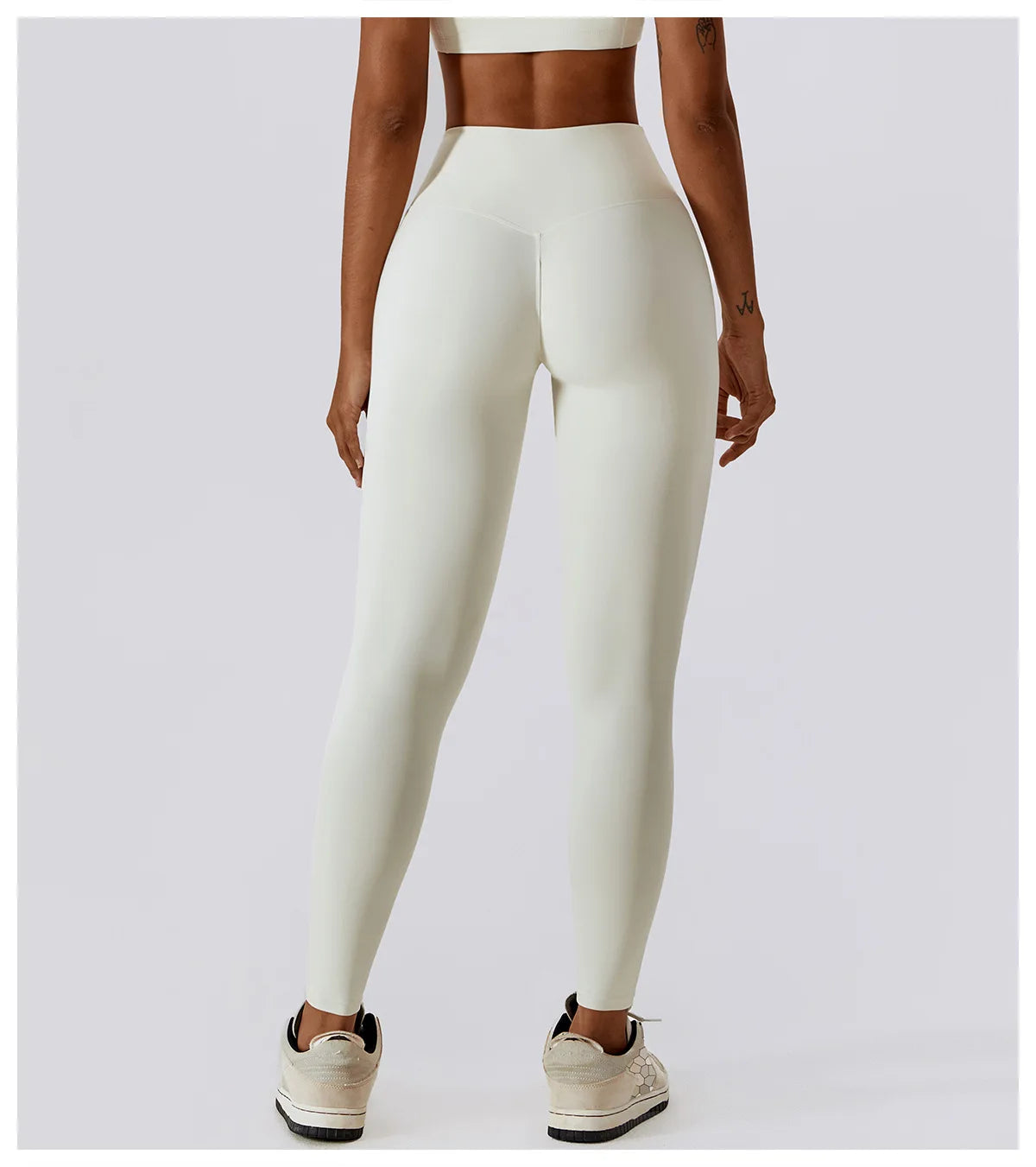 Push-Up Sportleggings mit hohem Bund