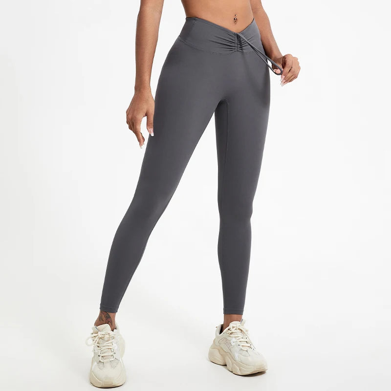 Push-up Sportleggings mit Nude-Feeling-Stoff