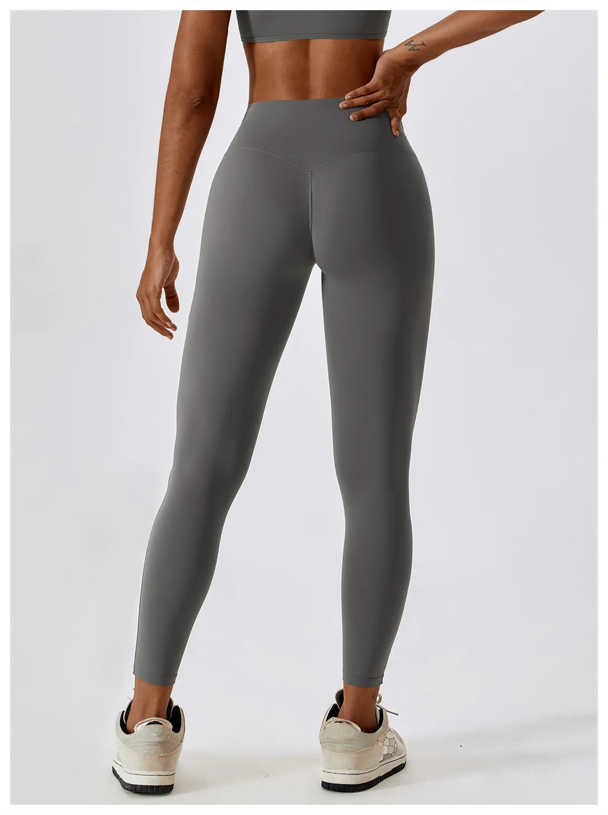 Push-Up Sportleggings mit hohem Bund