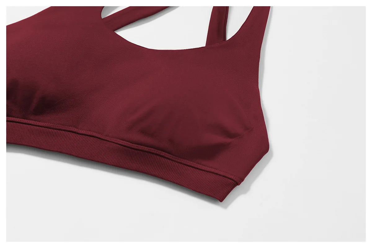 2. teiliger One-Shoulder Sport-BH mit Leggings