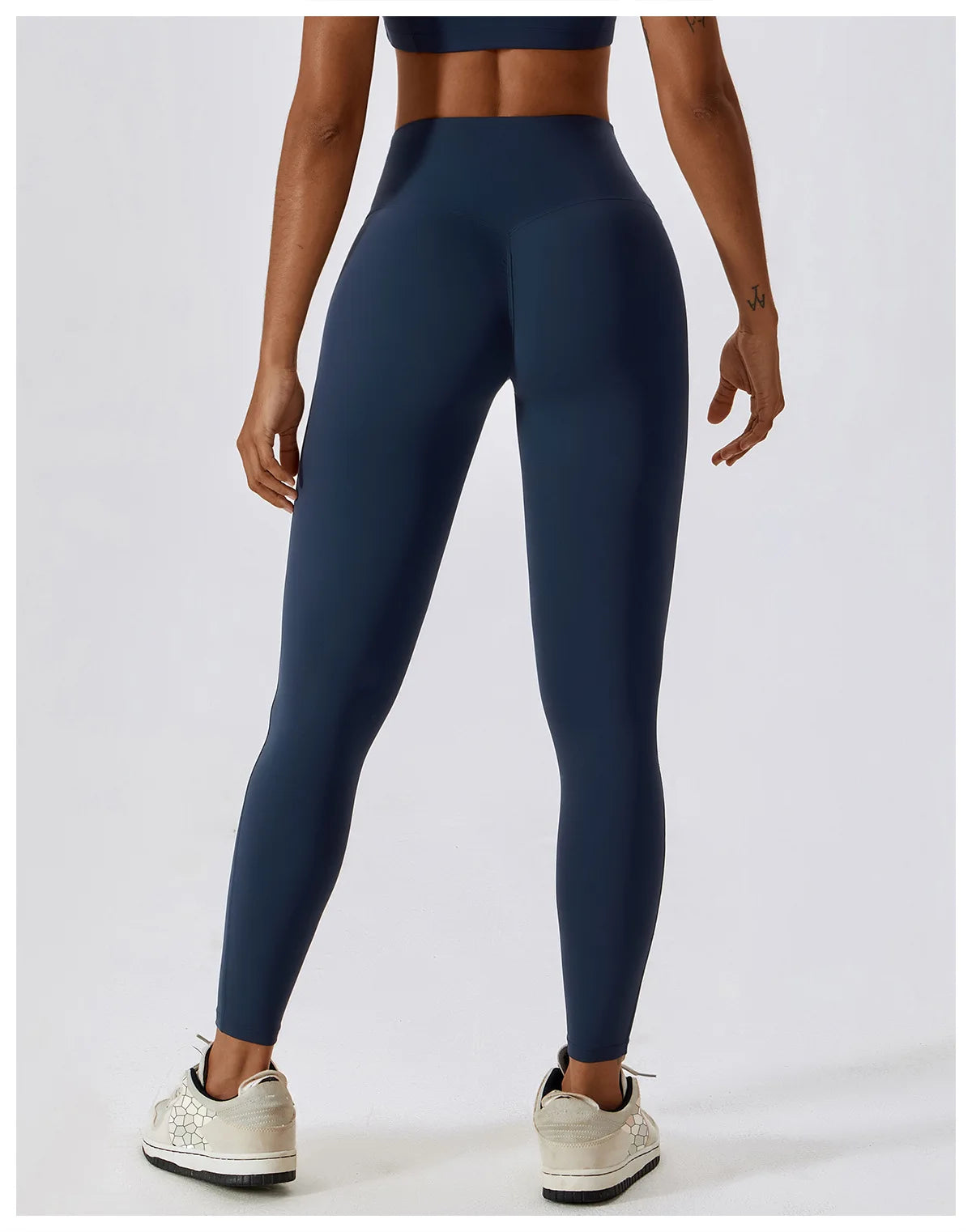 Push-Up Sportleggings mit hohem Bund