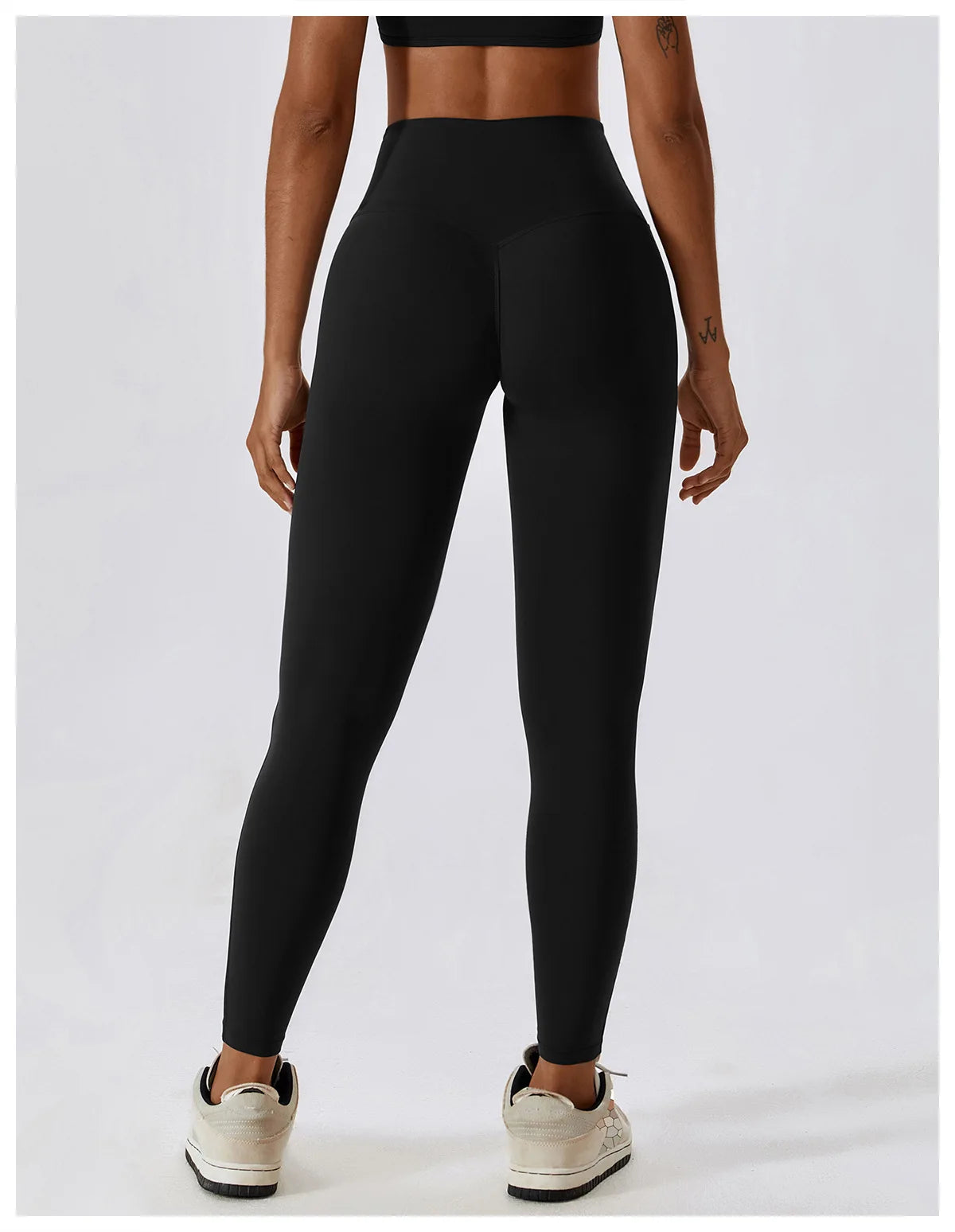 Push-Up Sportleggings mit hohem Bund
