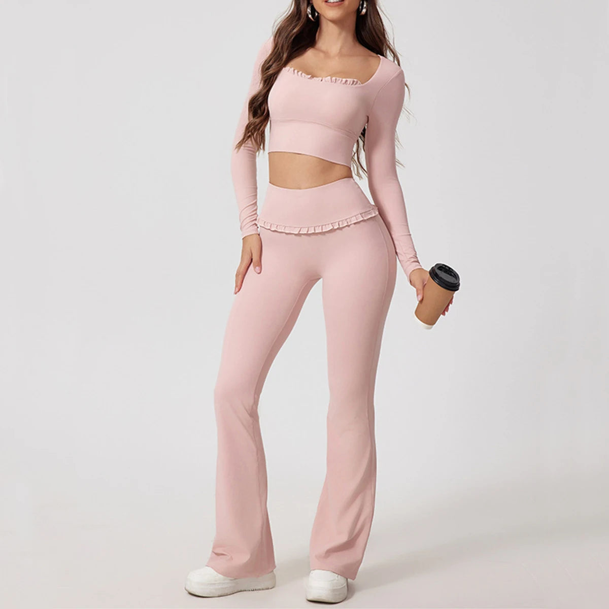 2-teiliges Elegantes Lotus Gym-Set