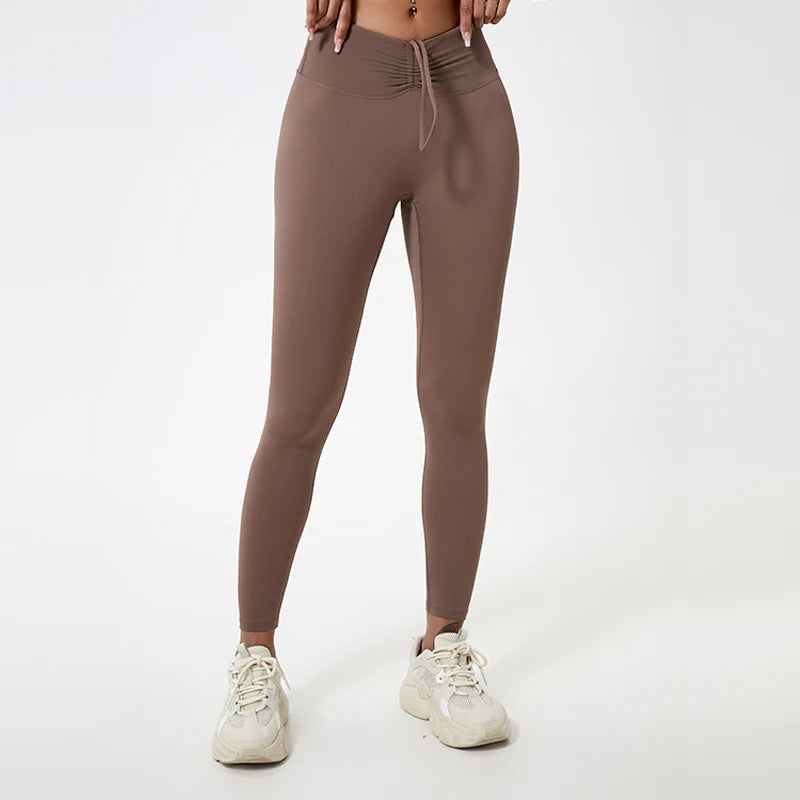 Push-up Sportleggings mit Nude-Feeling-Stoff