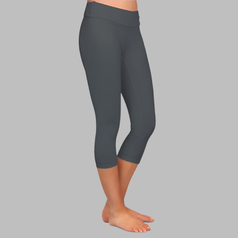 Milchseide - Superweich Capri Fitness-Leggings