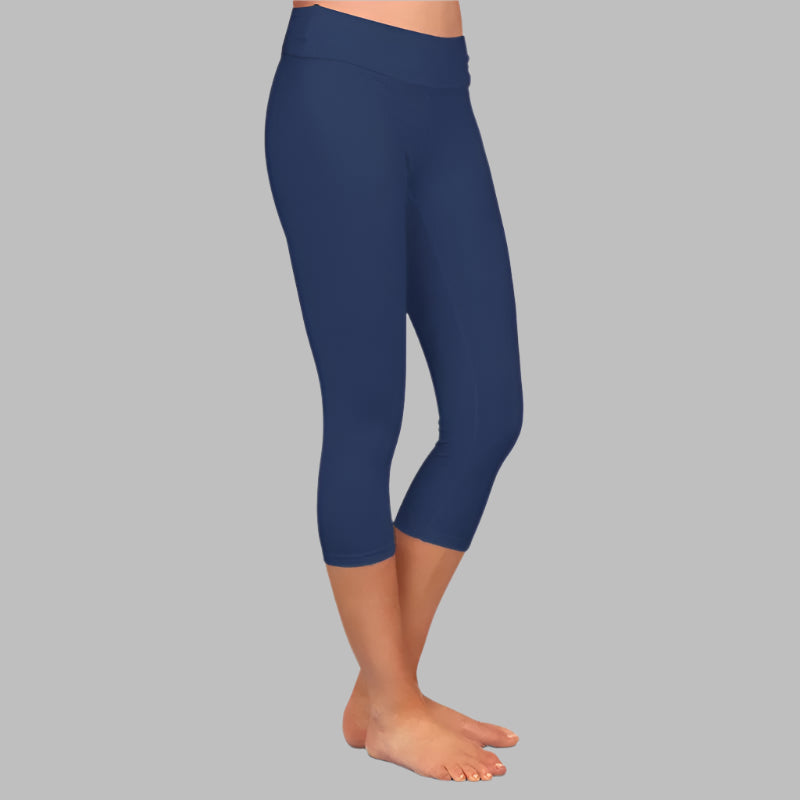 Milchseide - Superweich Capri Fitness-Leggings