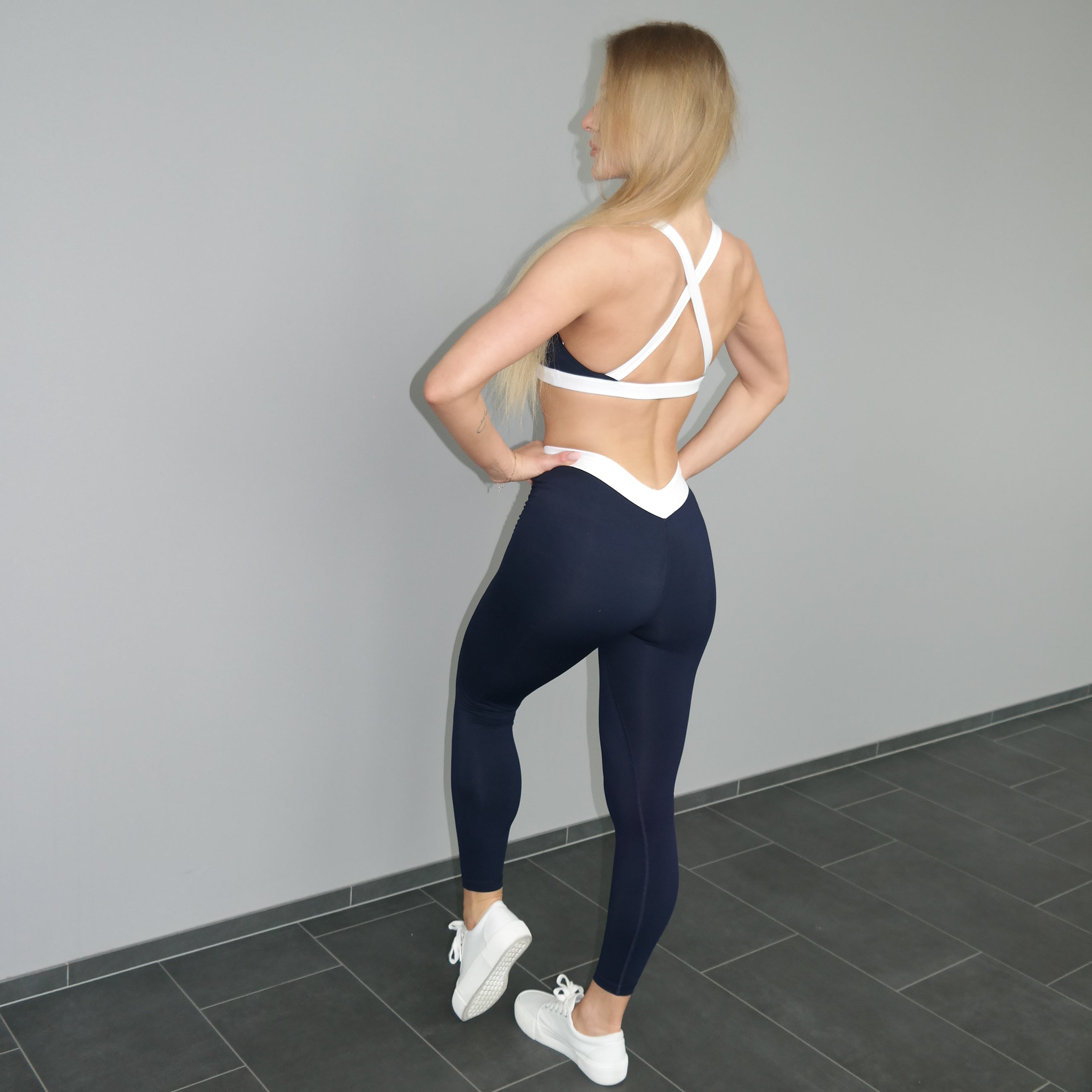 2-teiliges Gym-Set mit V-Waist Design