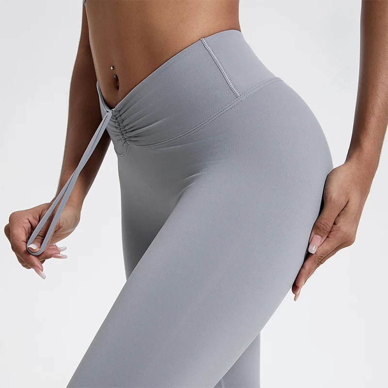 Push-up Sportleggings mit Nude-Feeling-Stoff