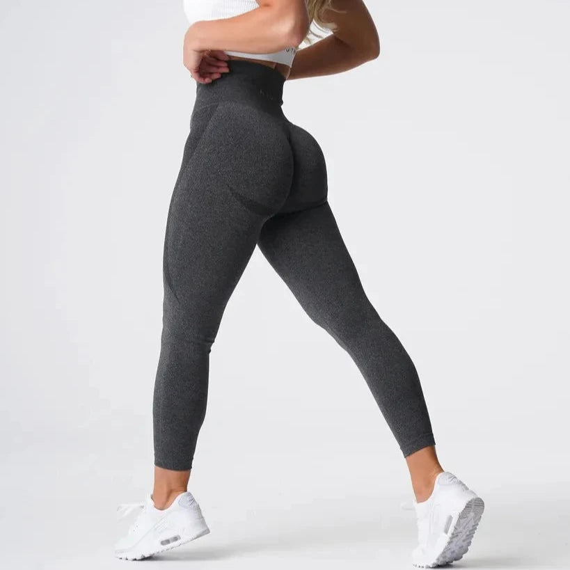 2er-Pack Nahtloser Po-Straffung Leggings