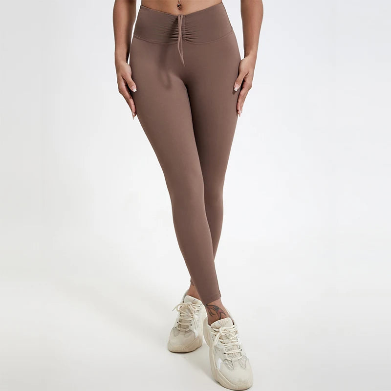 Push-up Sportleggings mit Nude-Feeling-Stoff