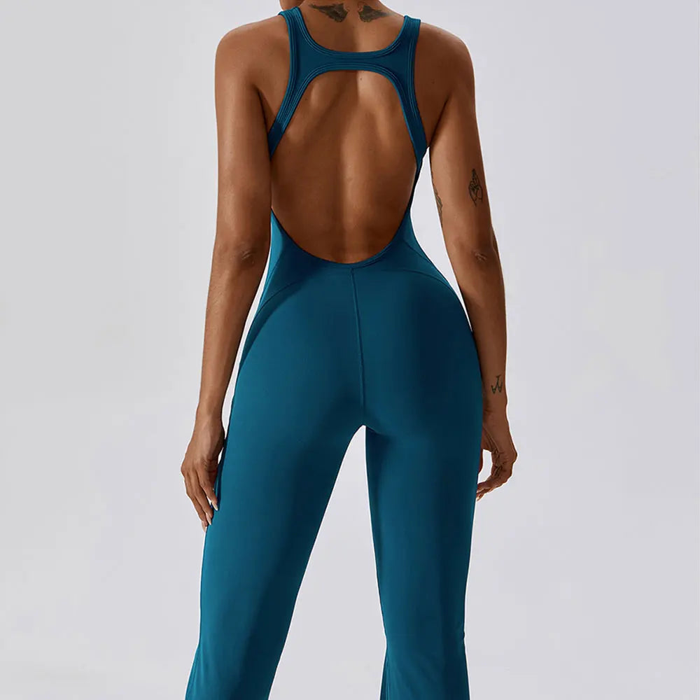 Stretch Yoga Jumpsuit.