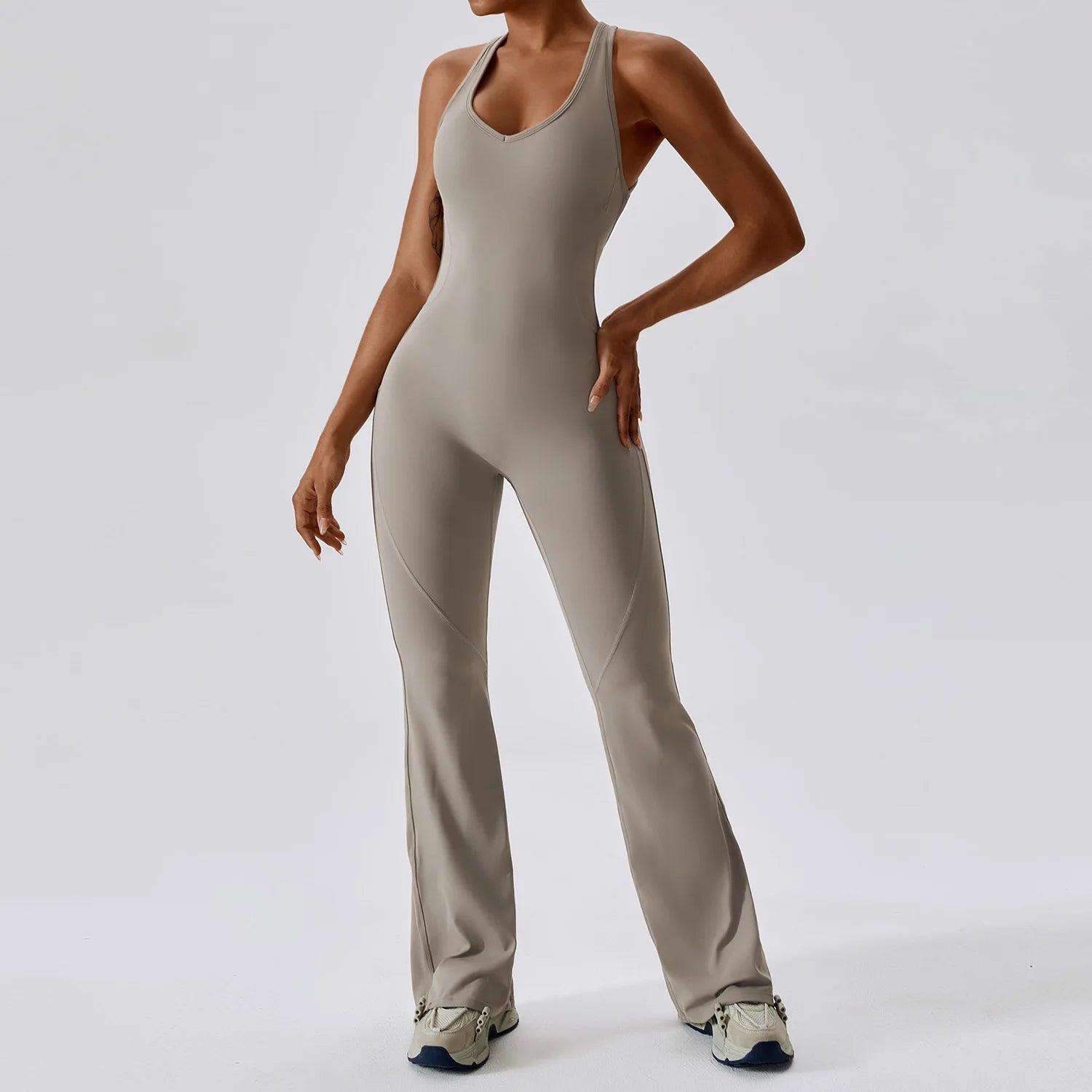 Stretch Yoga Jumpsuit.