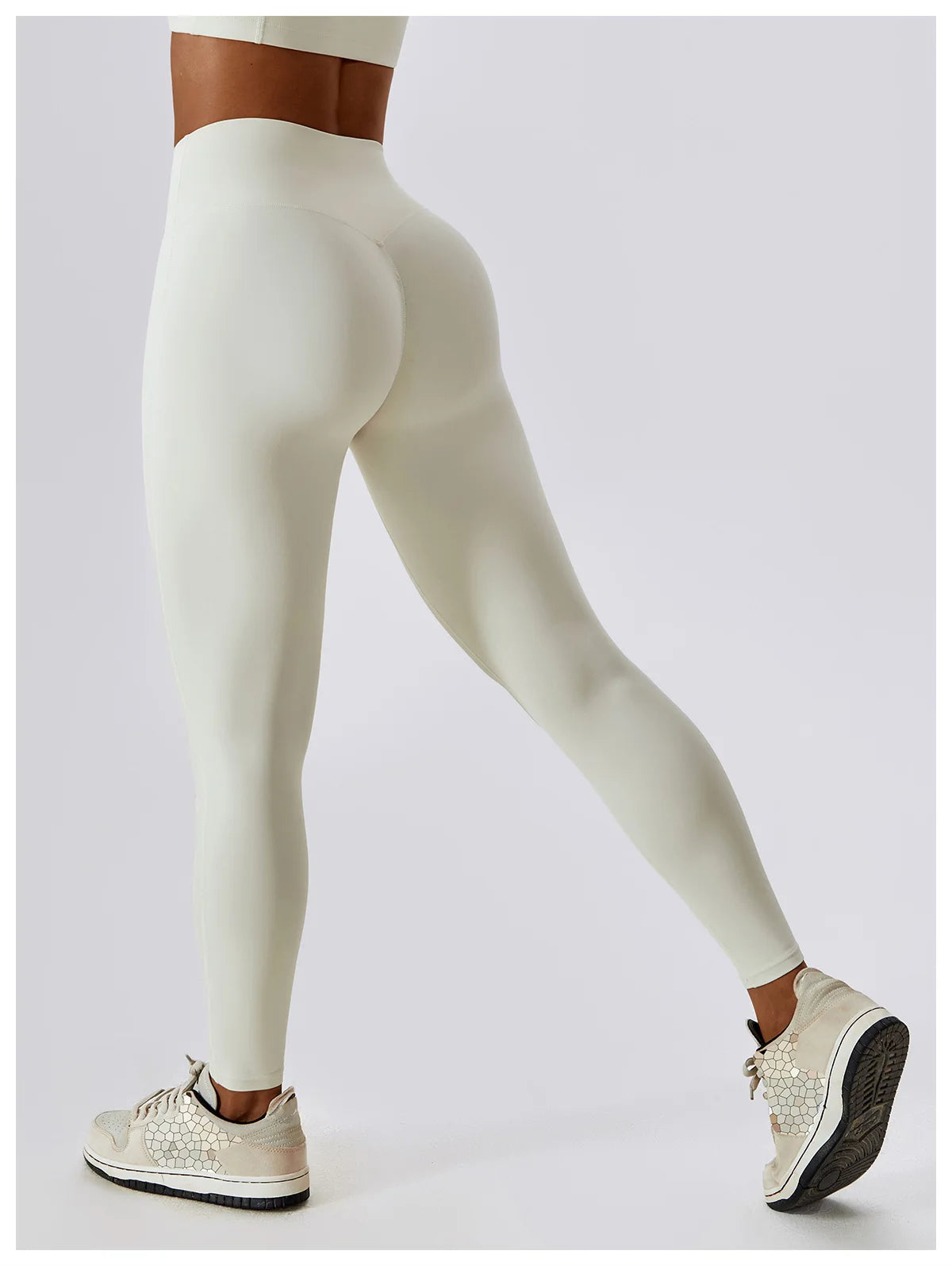 Push-Up Sportleggings mit hohem Bund