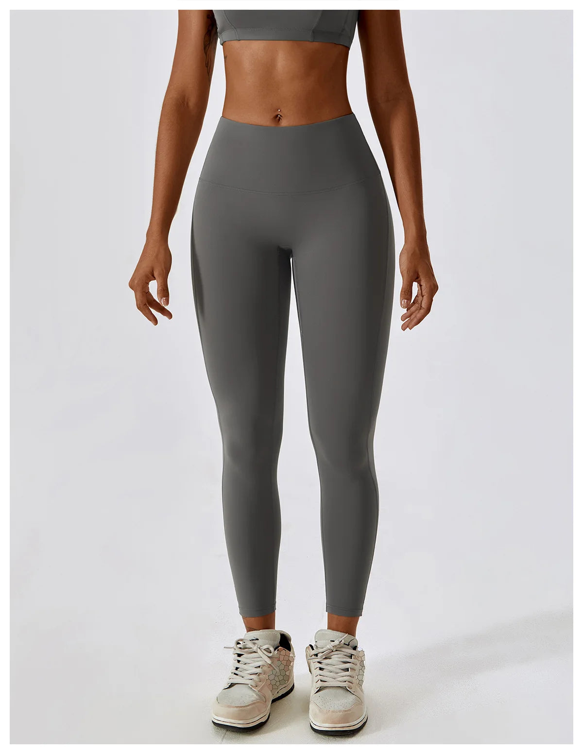 Push-Up Sportleggings mit hohem Bund