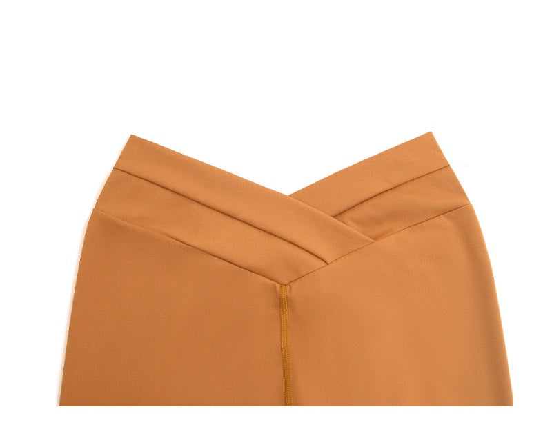 Cross Stich V-förmige Nine-Points-Leggings