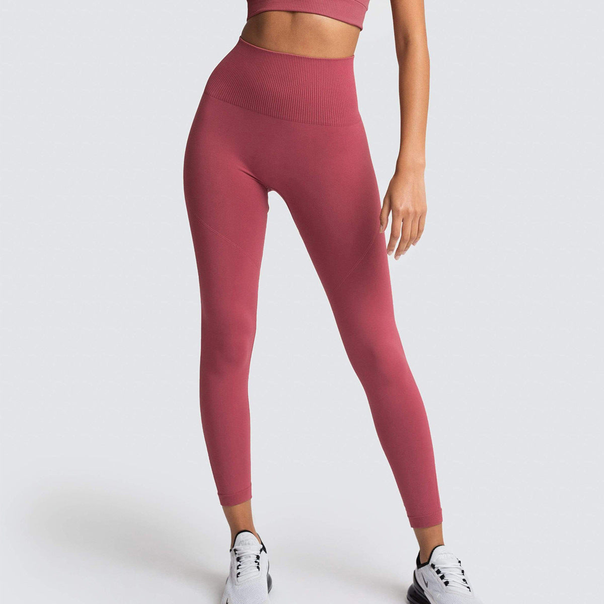 Hoch taillierte Seamless Leggings
