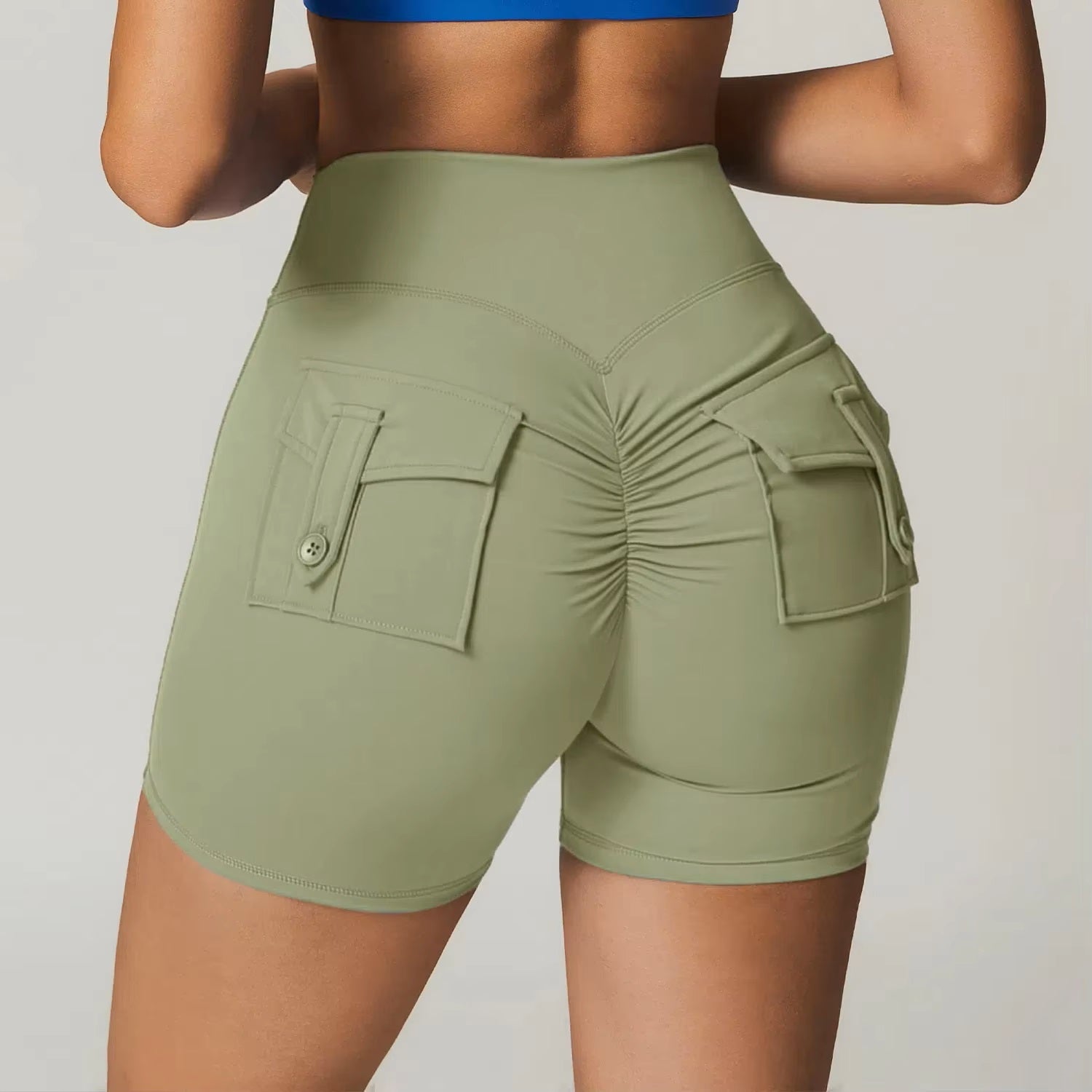 Taschen Scrunch-Po-Shorts