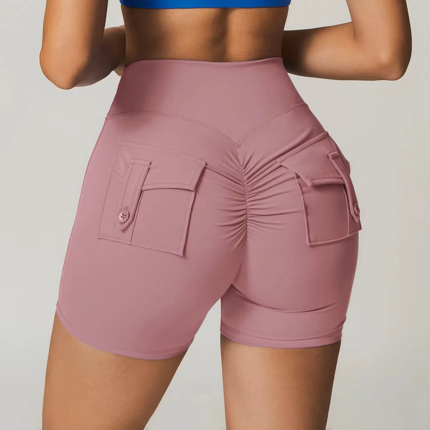 Taschen Scrunch-Po-Shorts