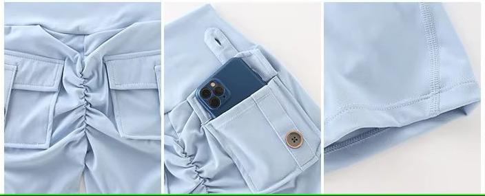 Taschen Scrunch-Po-Shorts