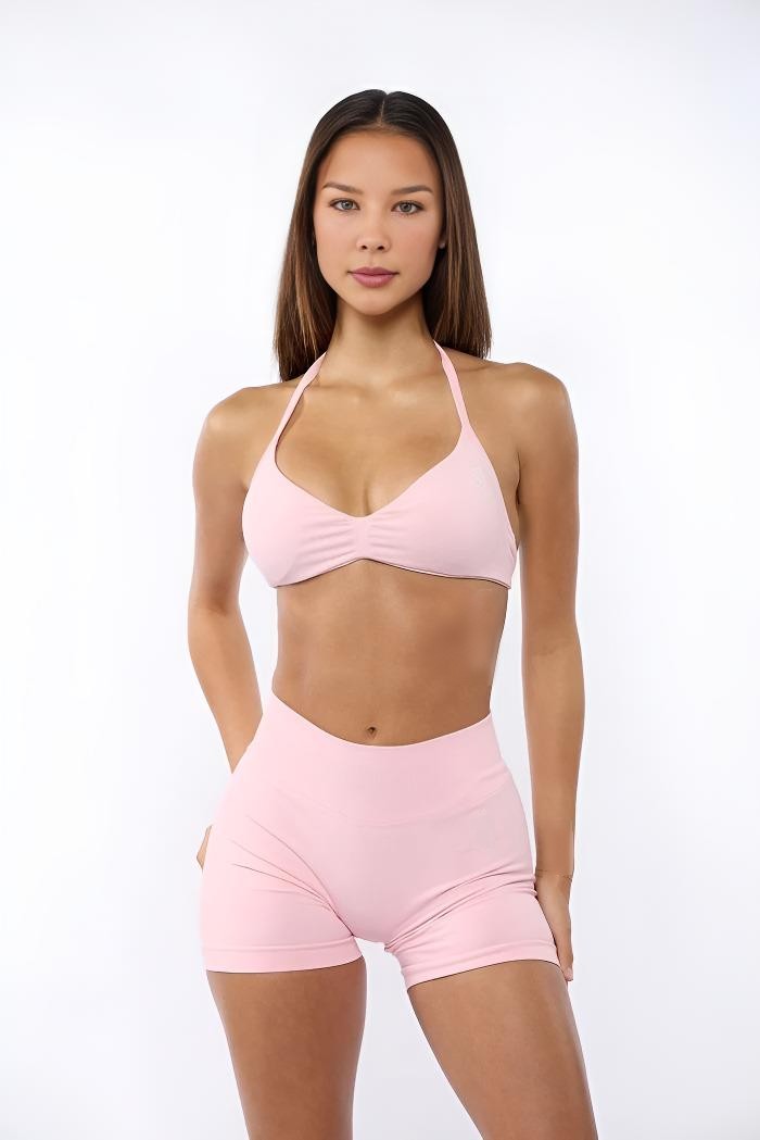 Shaping & Push-Up Sport Set – Strappy Bra & Shorts-P